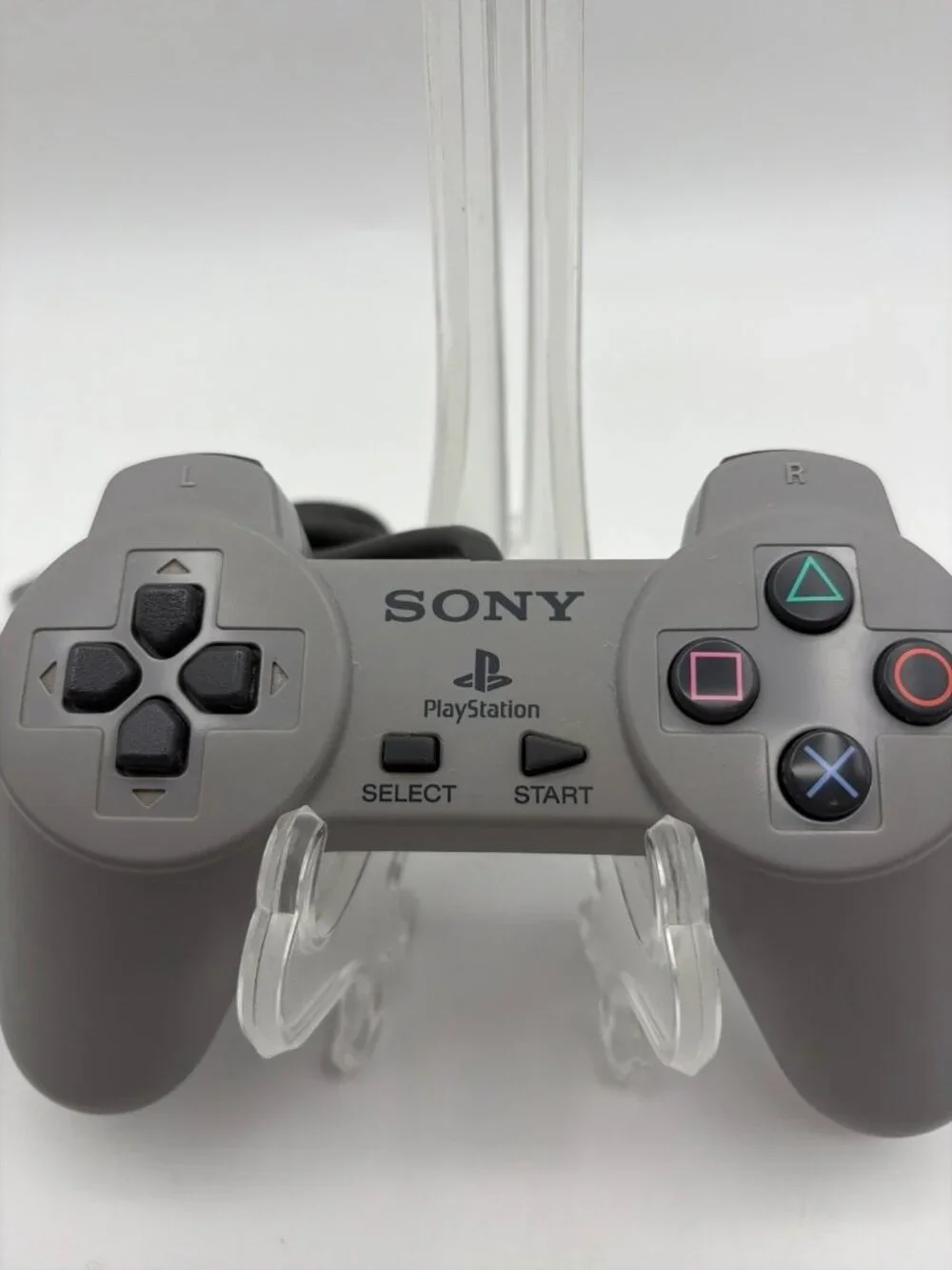 Sony PlayStation One PS1 Official OEM Gray Controller SCPH-1080 Tested Working